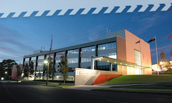 aboutus_structure.jpg The NSW RFS Headquarters Building at Lidcombe